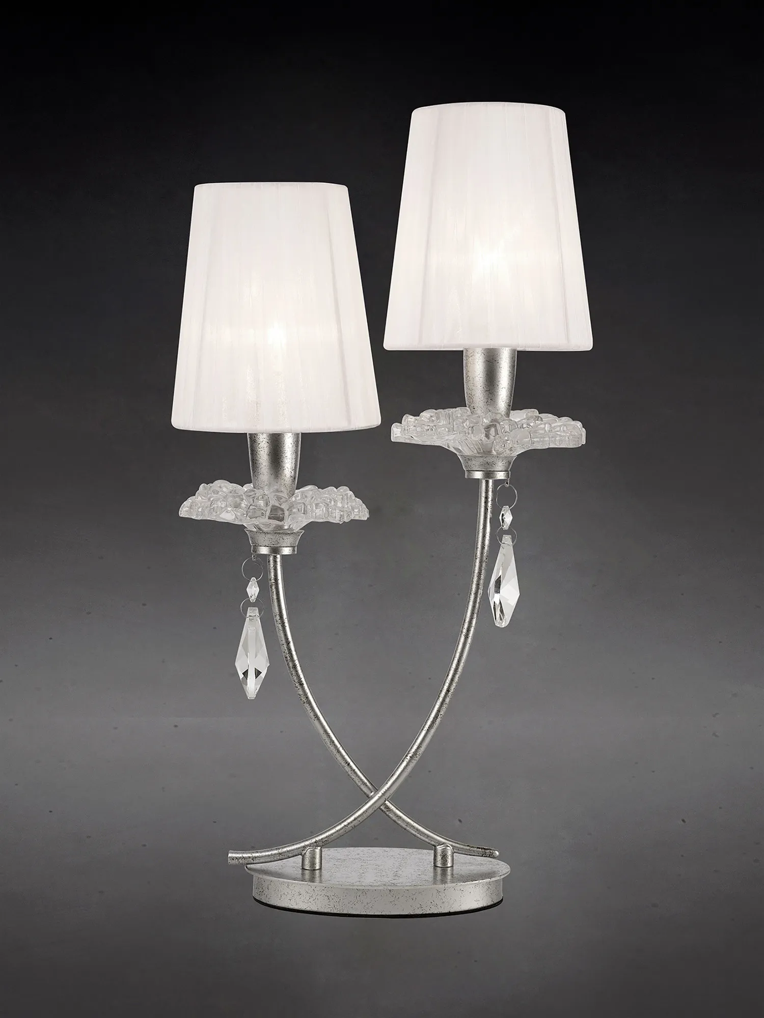 Sophie Siver Table Lamps Mantra Shaded Table Lamps